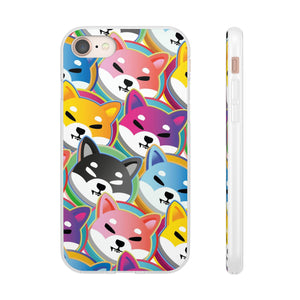 Shiba Inu Pop Art Phone Cases