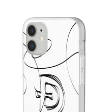 Load image into Gallery viewer, Dogecoin Line Art BW Flexi Cases

