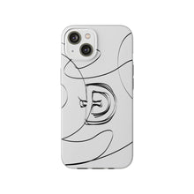 Load image into Gallery viewer, Dogecoin Line Art BW Flexi Cases
