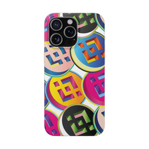 Binance Pop Art Phone Cases