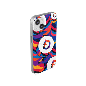 Dogecoin Abstrak Flexi Cases