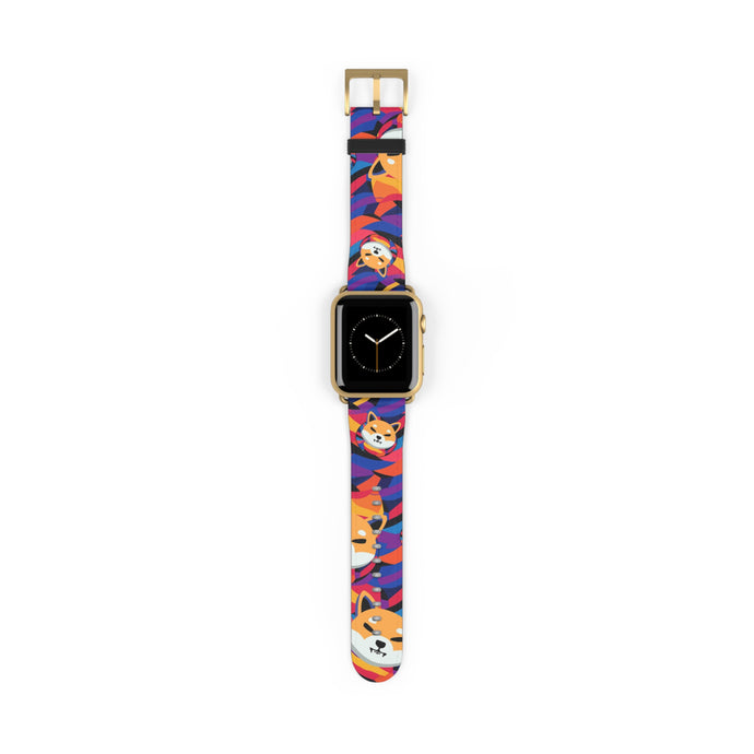 Shiba inu Abstrak Apple Watch Band