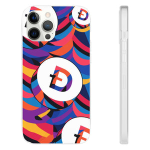 Dogecoin Abstrak Flexi Cases