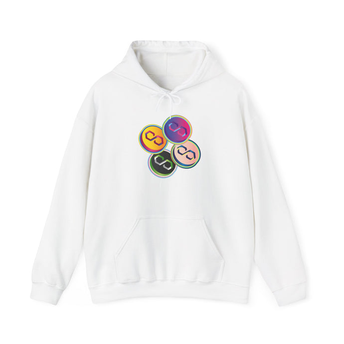 Polygon Pop Art Unisex Pullover Hoodie