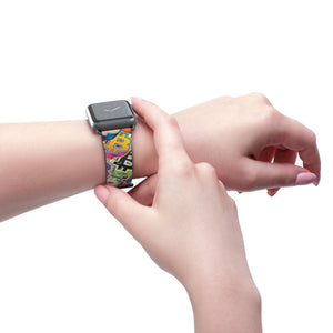Bitcoin Pop Art Apple Watch Band