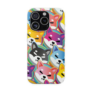 Shiba Inu Pop Art Phone Cases