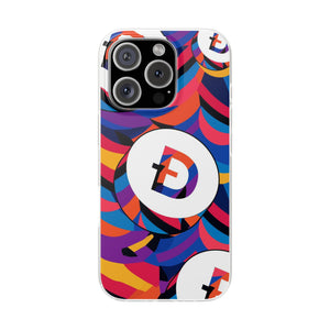 Dogecoin Abstrak Flexi Cases