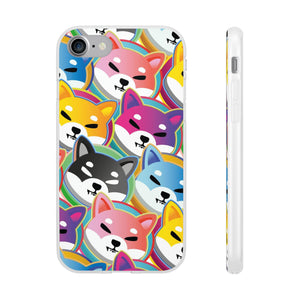 Shiba Inu Pop Art Phone Cases