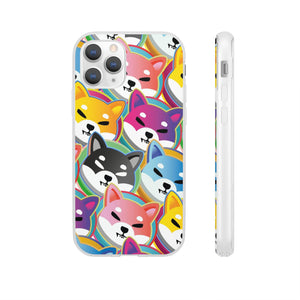 Shiba Inu Pop Art Phone Cases