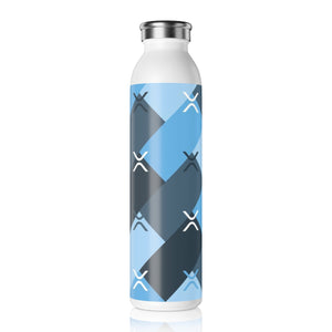 XRP Herringbone Slim Water Bottle