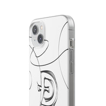 Load image into Gallery viewer, Dogecoin Line Art BW Flexi Cases
