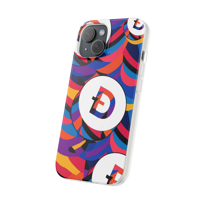 Dogecoin Abstrak Flexi Cases