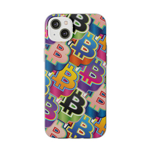 Bitcoin Pop Art Phone Cases