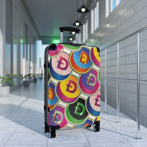 Dogecoin Pop Art Suitcase