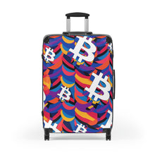 Load image into Gallery viewer, Bitcoin Abstrak Suitcase
