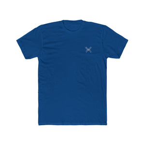 XRP Ripple Men's Cotton Short Sleeve Crew Tee (left chest)