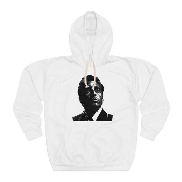 Michael Corleone Unisex Pullover Hoodie (white)