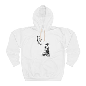 Ethereum Jesus Unisex Pullover Hoodie (white)