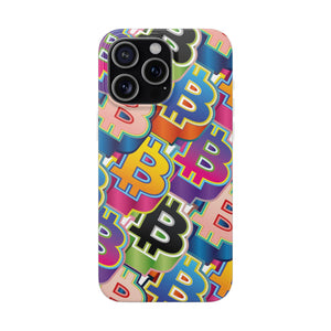 Bitcoin Pop Art Phone Cases