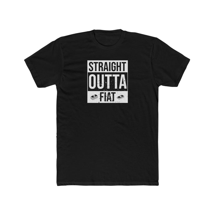 Straight Outta Fiat Unisex Cotton Crew Tee