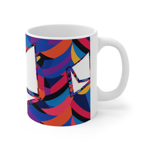 Ethereum Abstrak Ceramic Mug 11oz