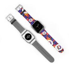 Load image into Gallery viewer, Dogecoin Abstrak Apple Watch Band
