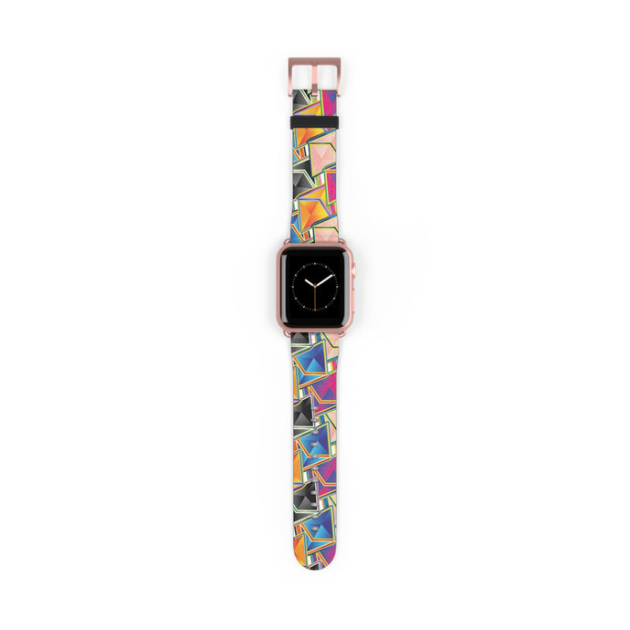 Ethereum Pop Art Apple Watch Band