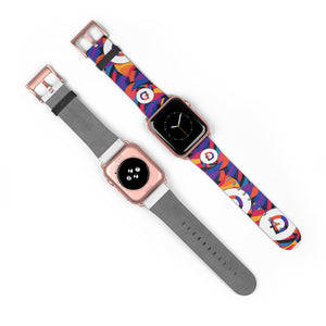 Dogecoin Abstrak Apple Watch Band