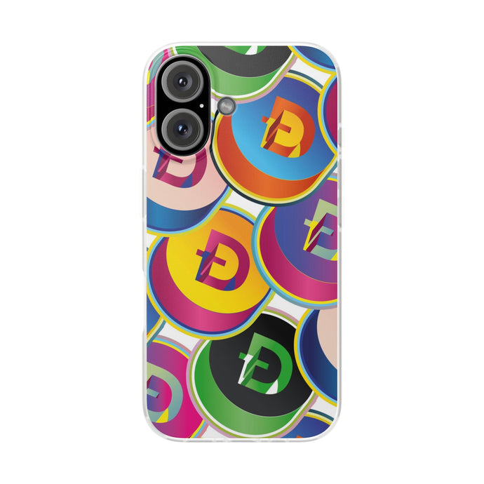 Dogecoin Pop Art Phone Cases