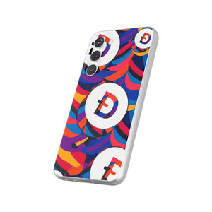 Dogecoin Abstrak Flexi Cases