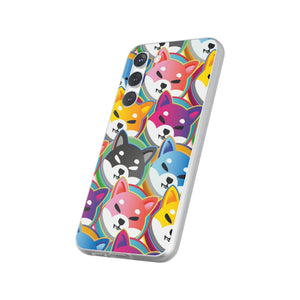 Shiba Inu Pop Art Phone Cases