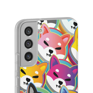 Shiba Inu Pop Art Phone Cases