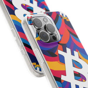 Bitcoin Abstrak Flexi Phone Cases