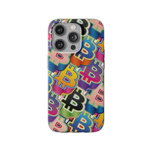 Bitcoin Pop Art Phone Cases