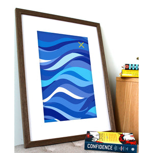 XRP Tidal Wave Art Print