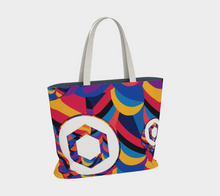 Load image into Gallery viewer, Chainlink Abstrak Large Tote Bag
