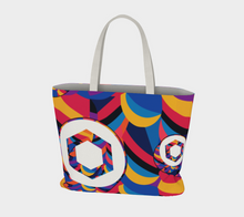 Load image into Gallery viewer, Chainlink Abstrak Large Tote Bag
