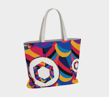 Load image into Gallery viewer, Chainlink Abstrak Large Tote Bag
