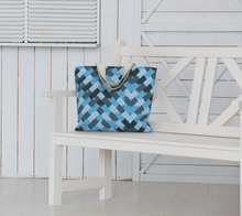 Load image into Gallery viewer, XRP Herringbone Large Tote Bag
