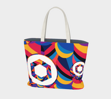 Load image into Gallery viewer, Chainlink Abstrak Large Tote Bag
