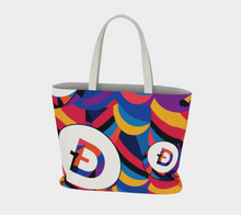 Load image into Gallery viewer, Dogecoin Abstrak Large Tote Bag
