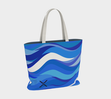 Load image into Gallery viewer, XRP Tidal Wave Large Tote
